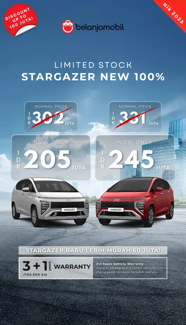 Promo Hyundai Stargazer New 2026 - Belanja Mobil